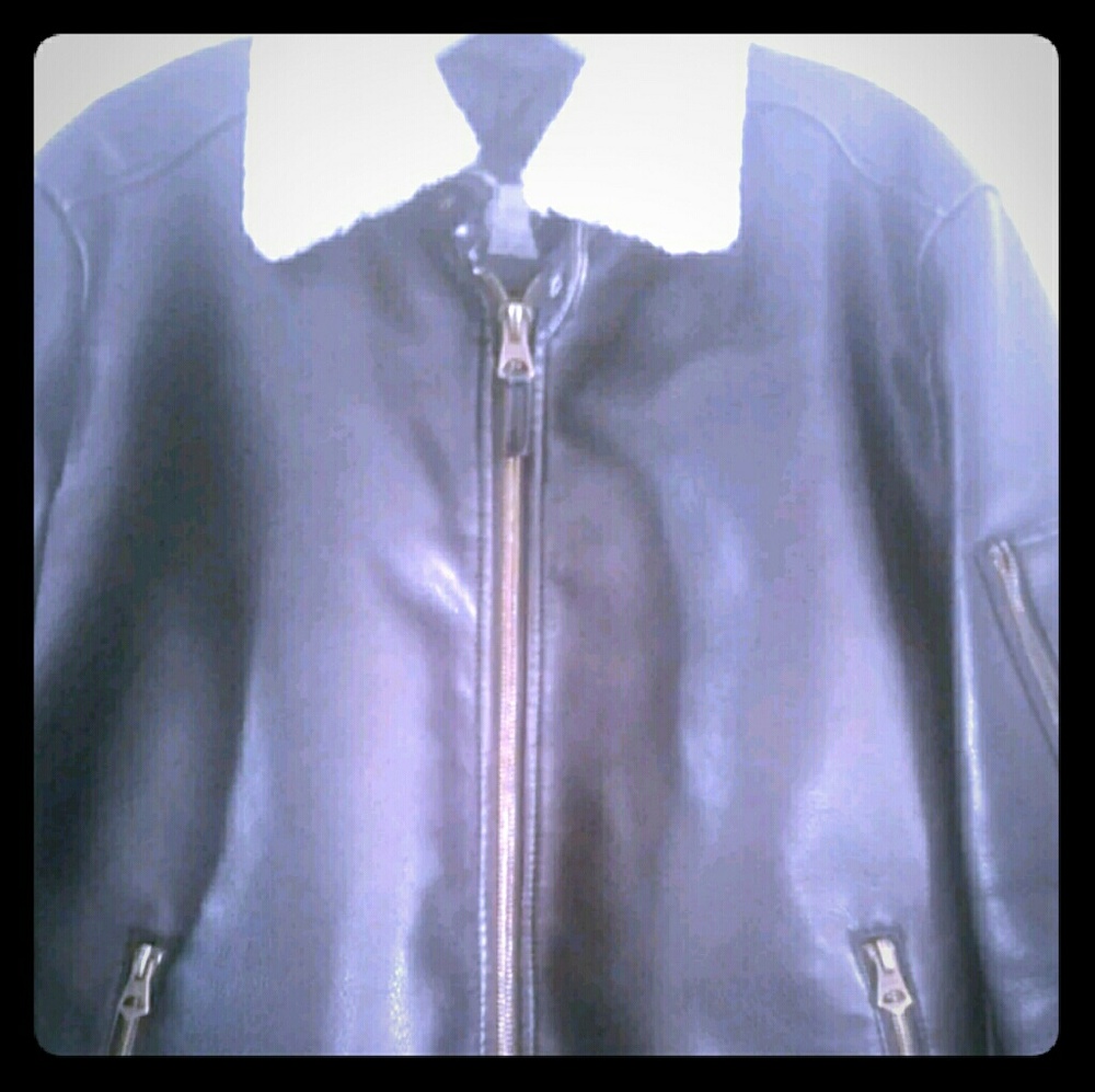 Leather Flight Jacket